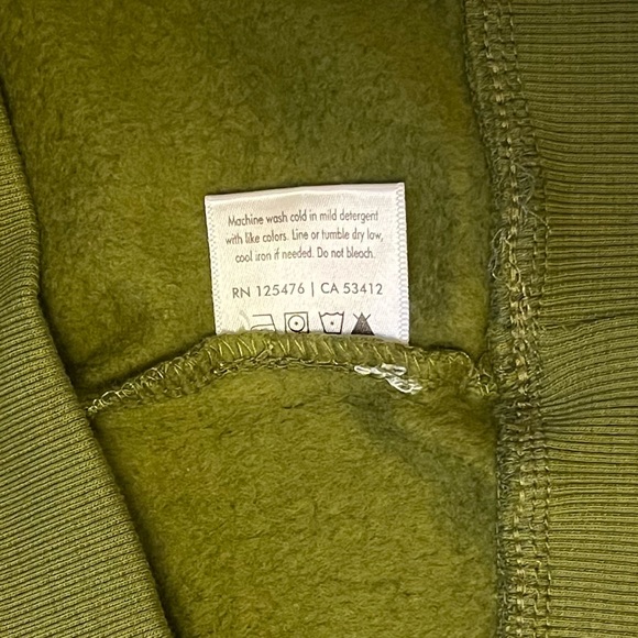 NWT B&B Linnton Crew Sweatshirt in Olive - Picture 12 of 13